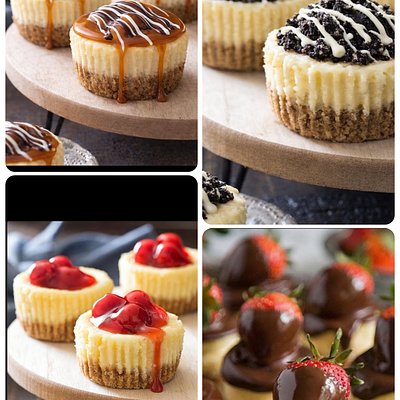  (4) NY Mini Cheesecake Variety Box 