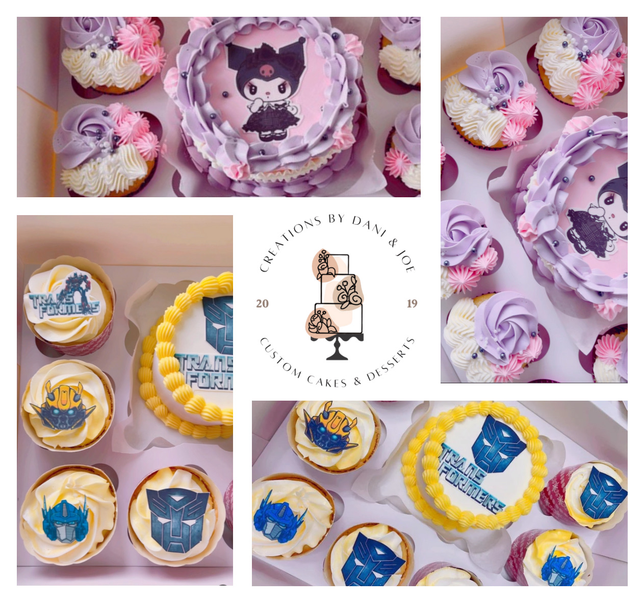 Bento + 5pc Cupcakes