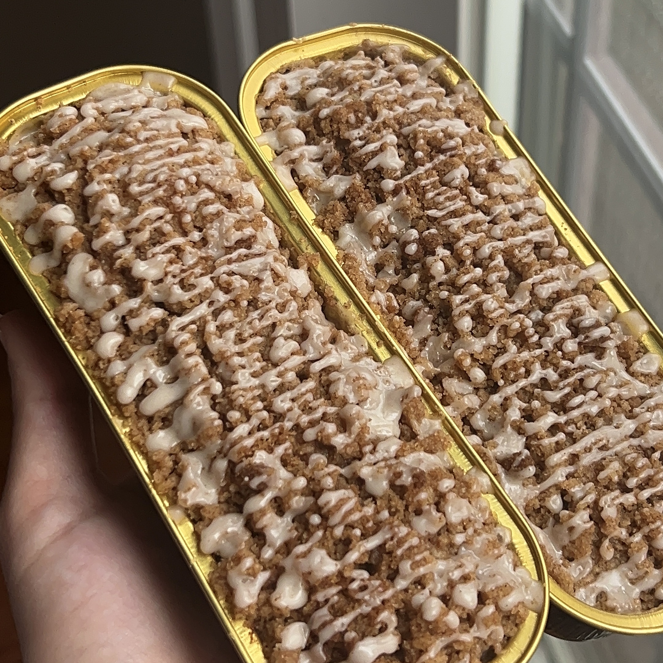 Coffee Cake Mini Loaf Cake