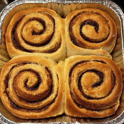 Sourdough Cinnamon Rolls (4 Pack)