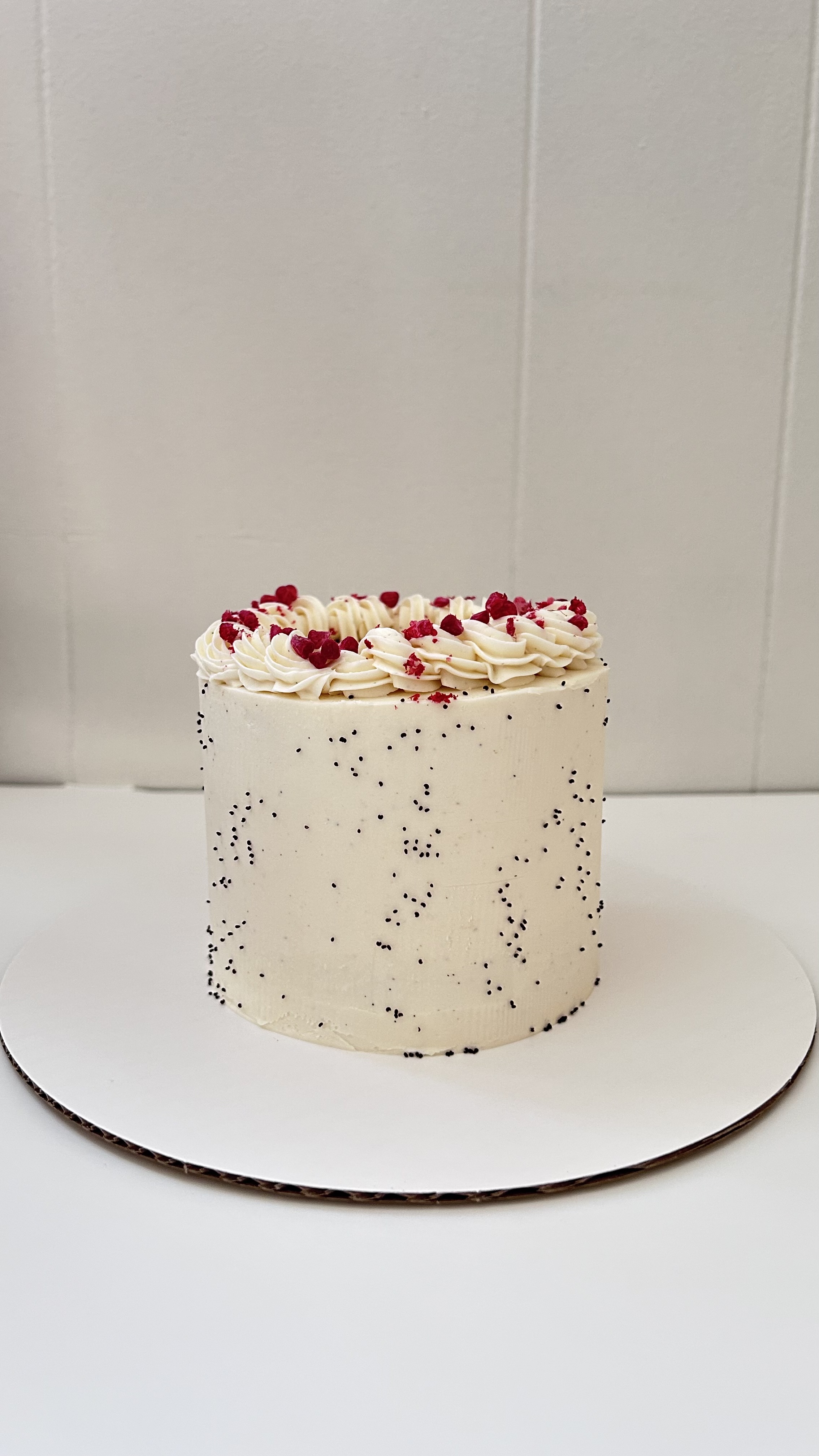 4”, 2-layer cake