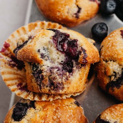 Lemon Blueberry Muffins 
