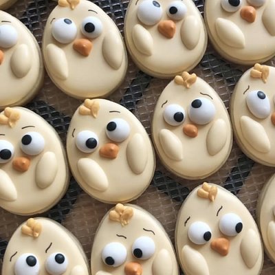 Dozen Chick Cookies 