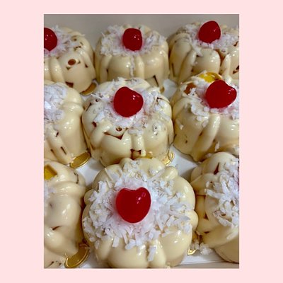 Mini Pina Colada Gelatins (By The Dozen Only)