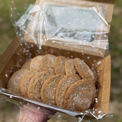 Cheesecake Stuffed Churro Cookies
