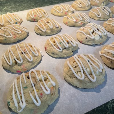 Birthday Cake Cookies