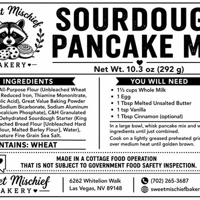 Sourdough Pancake Mix