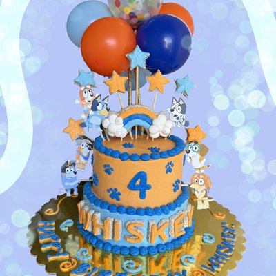 Pick-Your-Theme Barkday Cake (2 tier 6x5 inch)