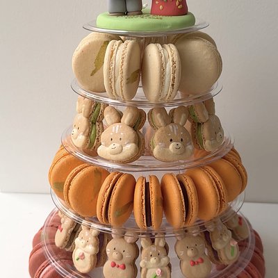 Custom Macaron Tower