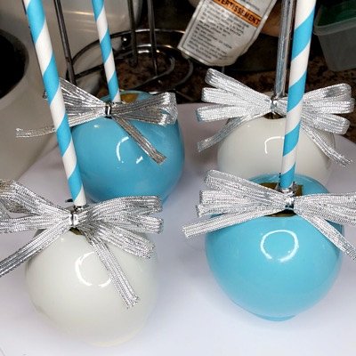 Plain Candy Apples (Dozen) 