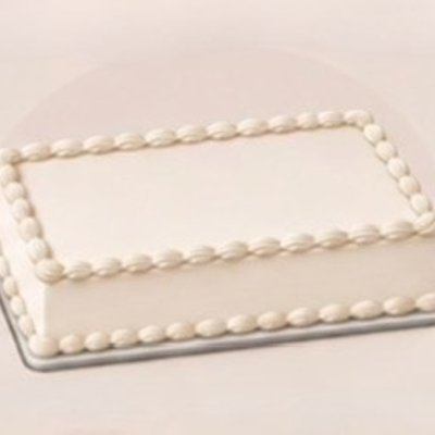 1/2 Sheet Cake 
