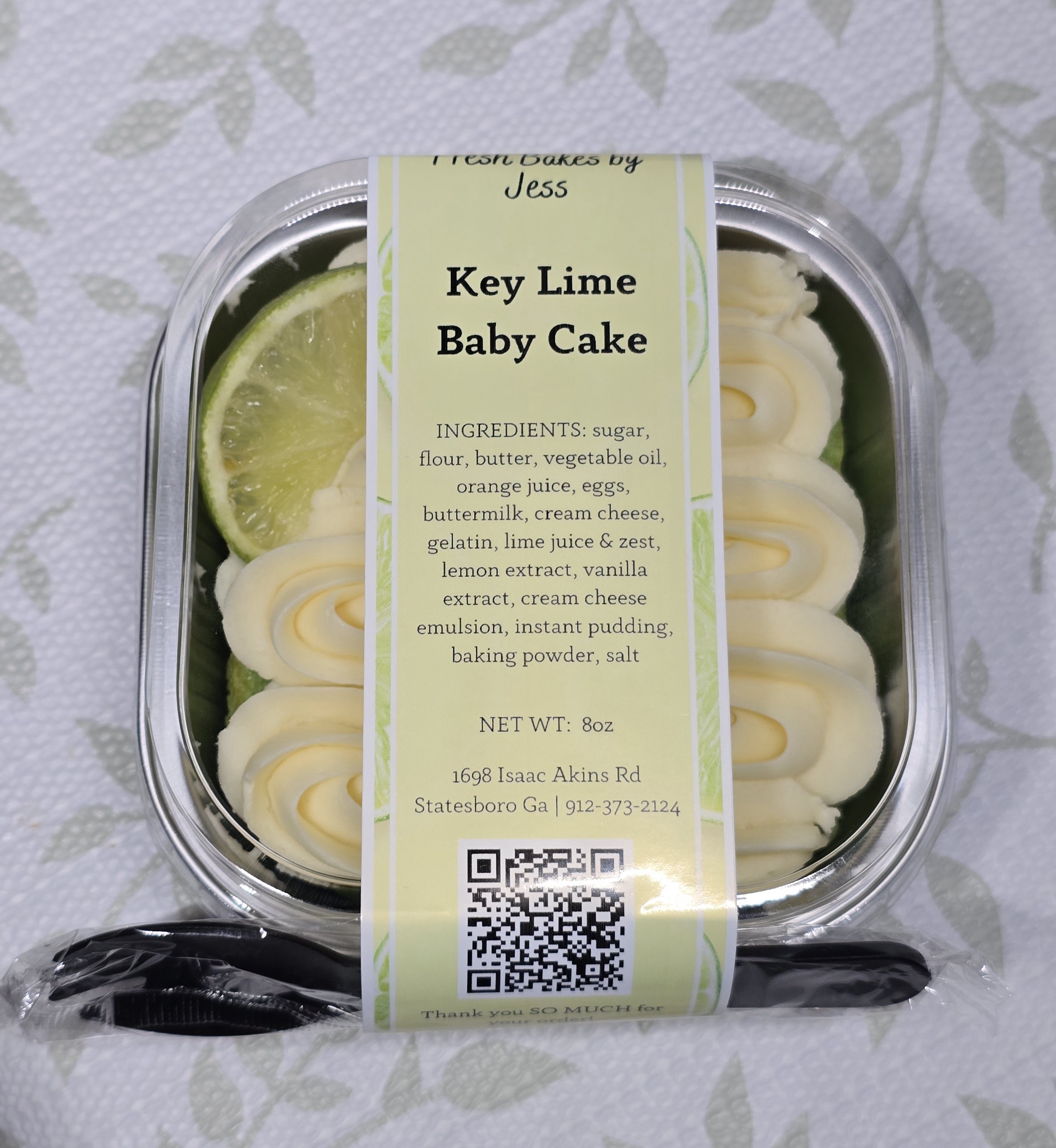 Key Lime Baby Cake
