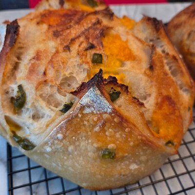 Artisan Jalapeño Cheddar Sourdough 