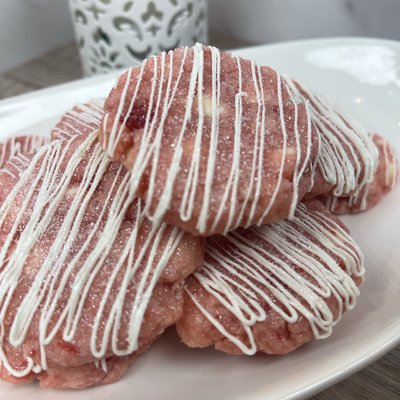 White Chocolate Cherry Chip Cookies  (per dozen)