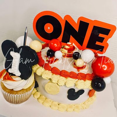 6” Custom Custom Cake (Heart Or Round)