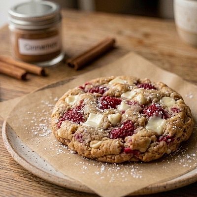 Raspberry White Chocolate Chip
