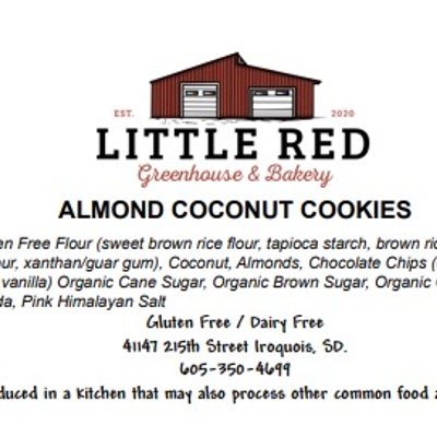 Almond Coconut Cookies