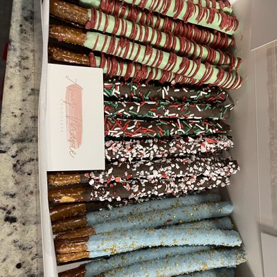 Pretzel rods 