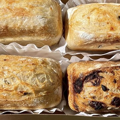 Mini-Sourdough Flight (4 Mini-Loafs)