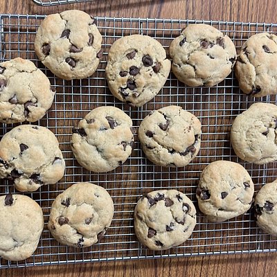 Sourdough Chocolate Chip Cookies