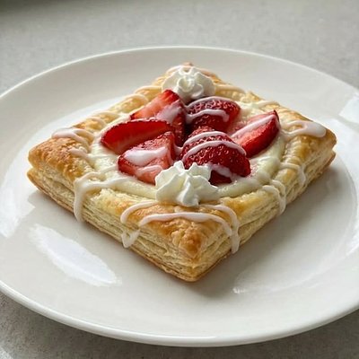 Strawberry Danish