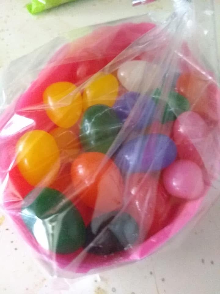 Jelly Bean Filled Chocolate Bowl