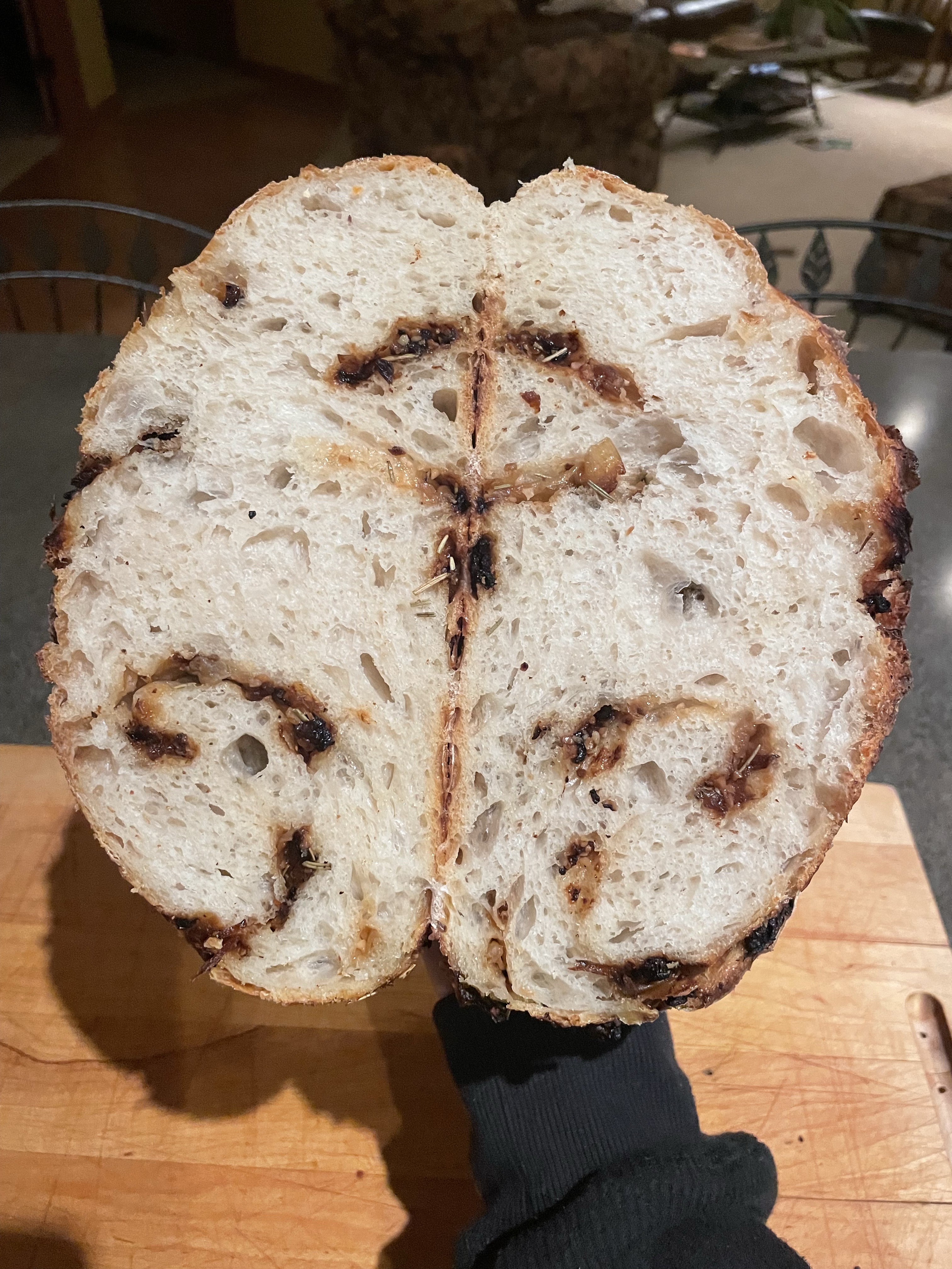 Caramelized Onion Sourdough