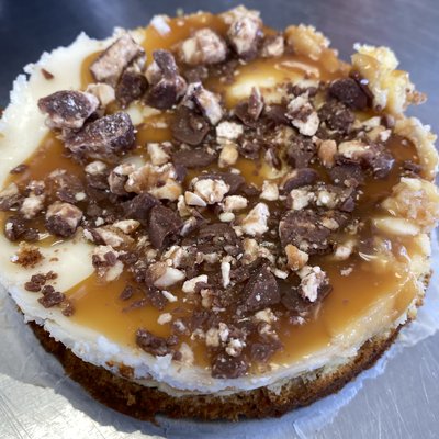 Mini Snickers Cheesecake 