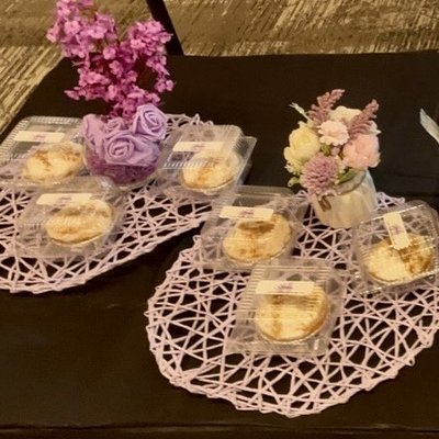 Mini vegan sweet potato pies infused with sea moss