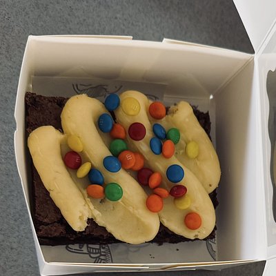 Large Mini M&m Brownie 