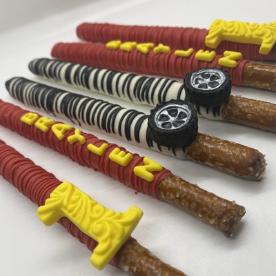 Chocolate covered Pretzels