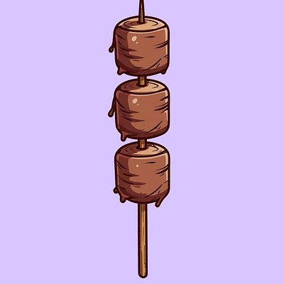 ( 12 )Marshmallow Wand 