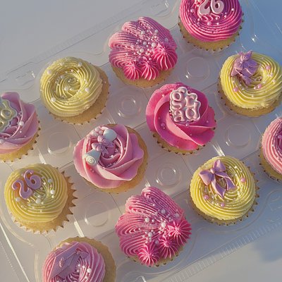 Simple Swirls Cupcakes