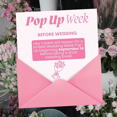 9/14-9/23:Pop Up Week!