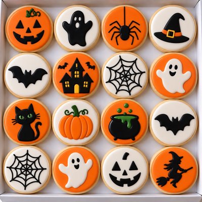 Halloween Cookies Custom Made