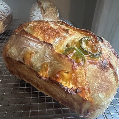 Jalapeño Cheddar Sourdough 