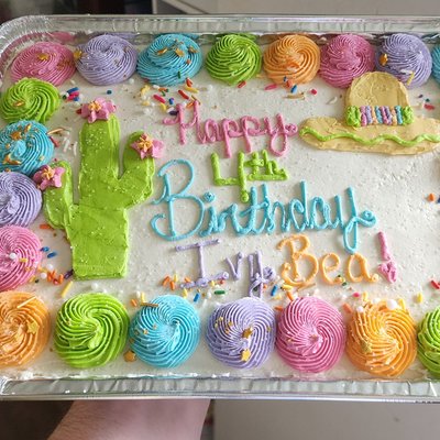 Pay What You Can Sheet Cake 