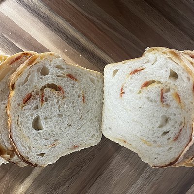 Pepperoni Mozzarella Sourdough Loaf