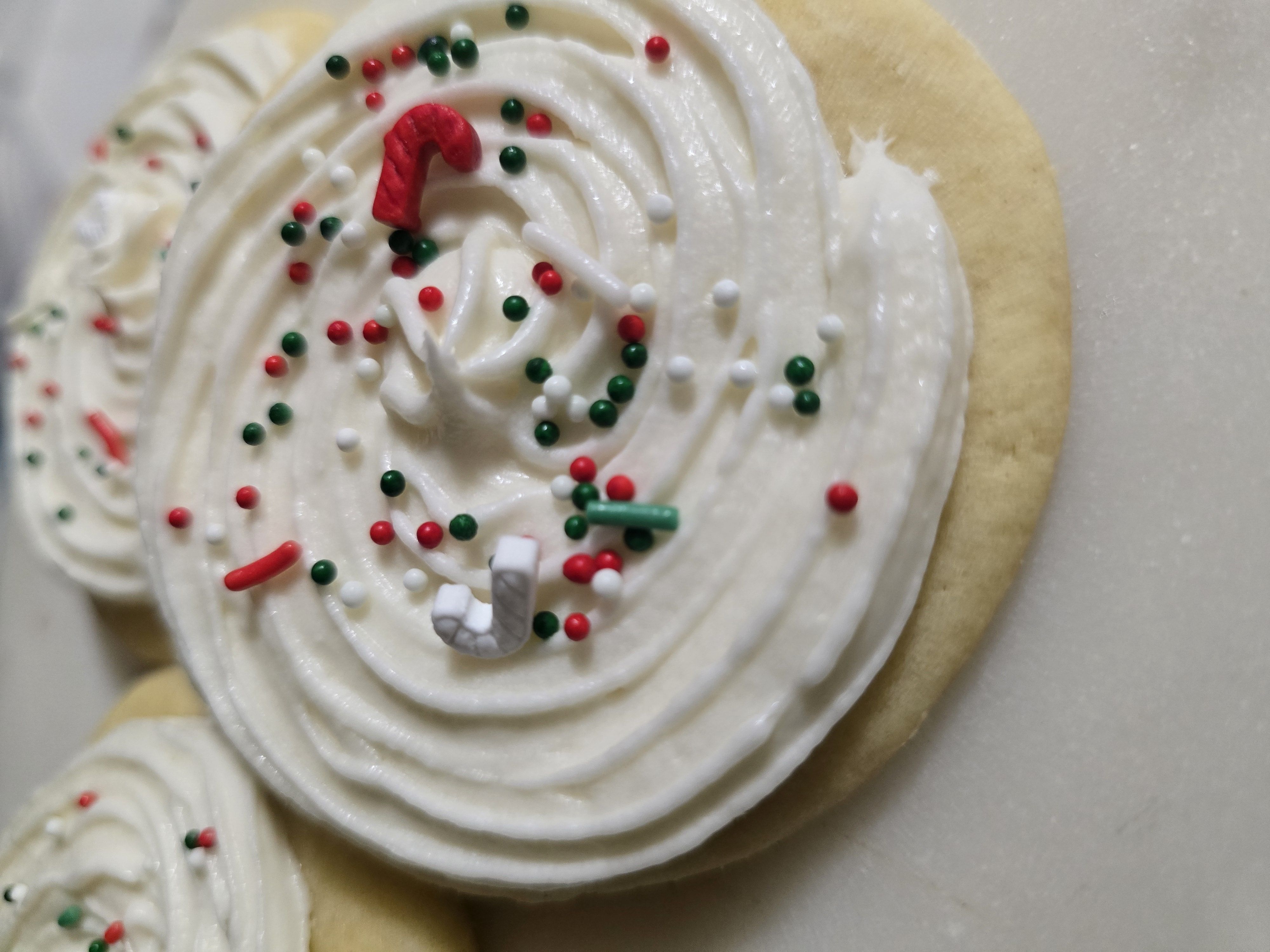 Iced Almond Cake Cookie (Single)