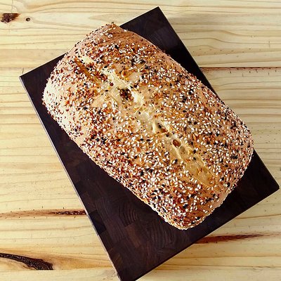 Everything Bagel Sourdough Sandwich Loaf