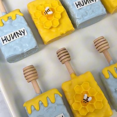 Dipped Rice Krispie Treats