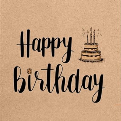 Happy Birthday Packaging 