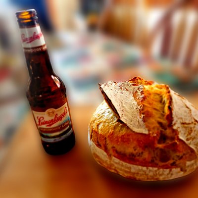 Sourdough Beer Bread 