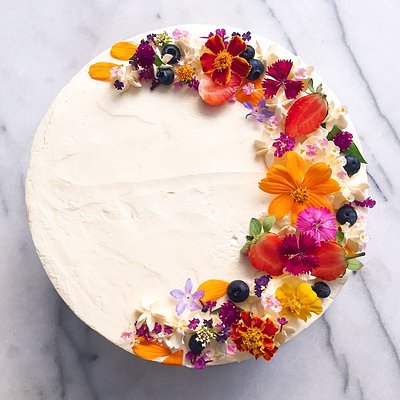Edible Flowers (CAKE ADD ON ONLY)