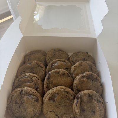 Monster Brown Butter Chocolate Chip Cookies