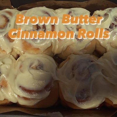 Gooey Brown Butter Cinnamon Rolls
