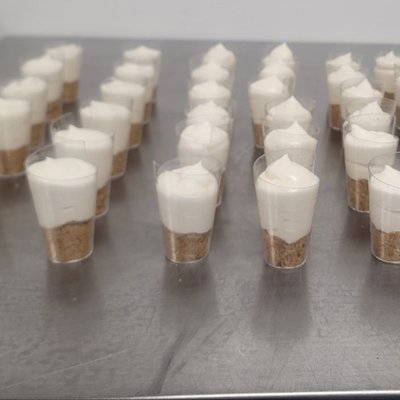 12pk Plain Cheesecake Cups 3oz