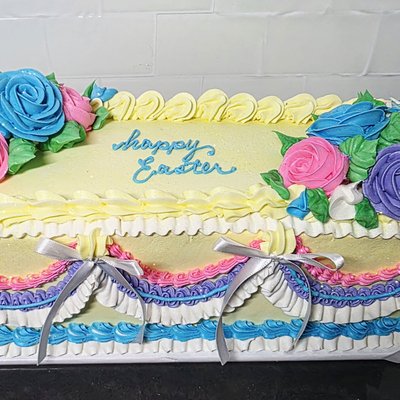 Rectangle " LOAF " Cake. 12x4