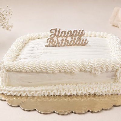 1/2 Sheet Cake