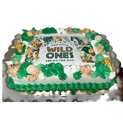 1/4 Sheet Cake 